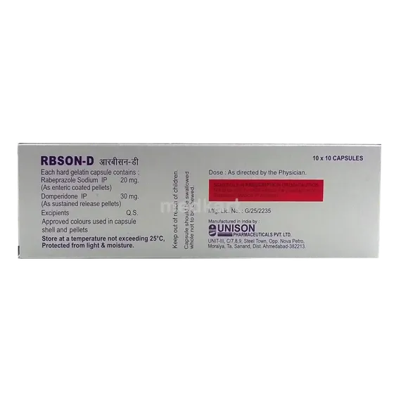 rbson d capsule 10's